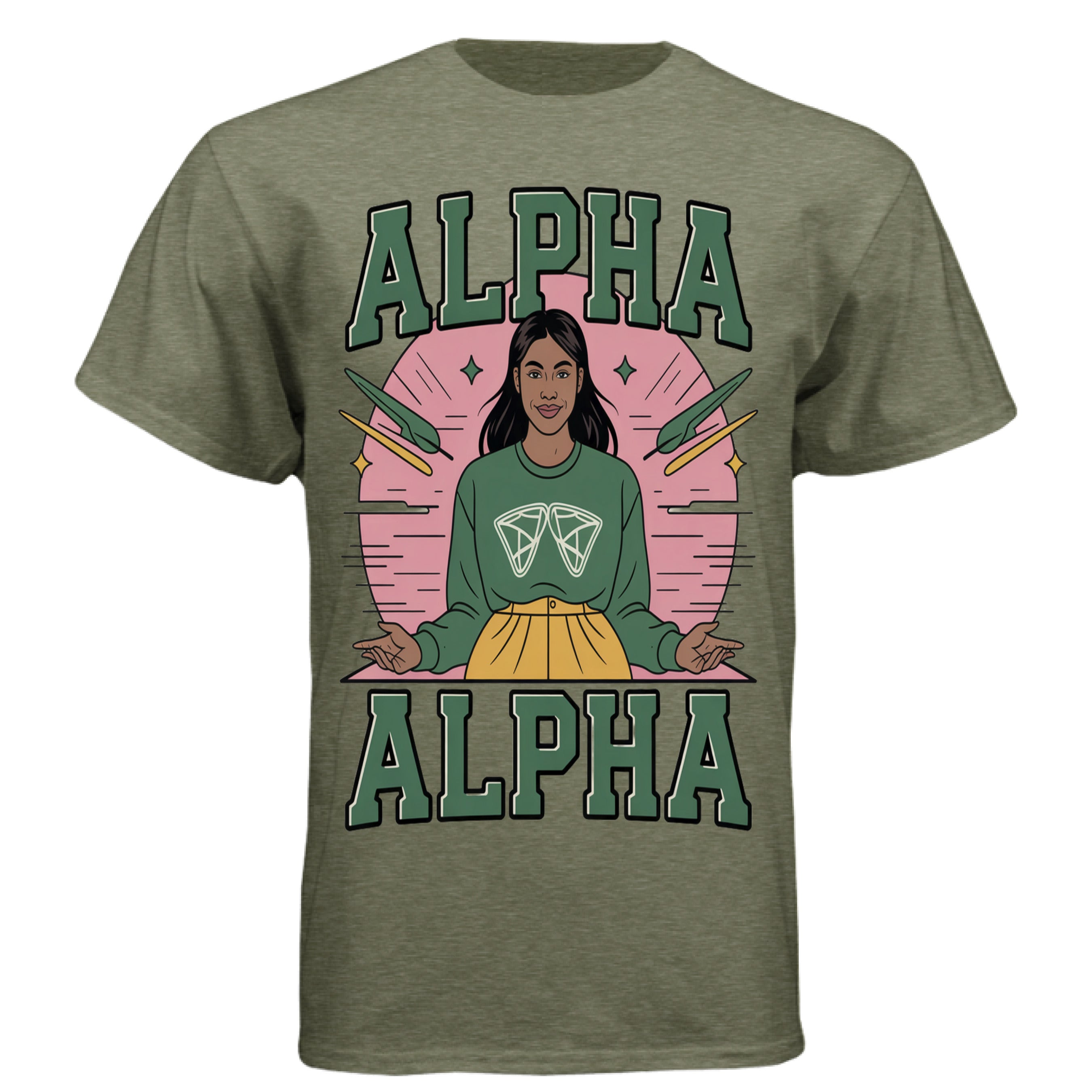 MILITARY GREEN - FRONT