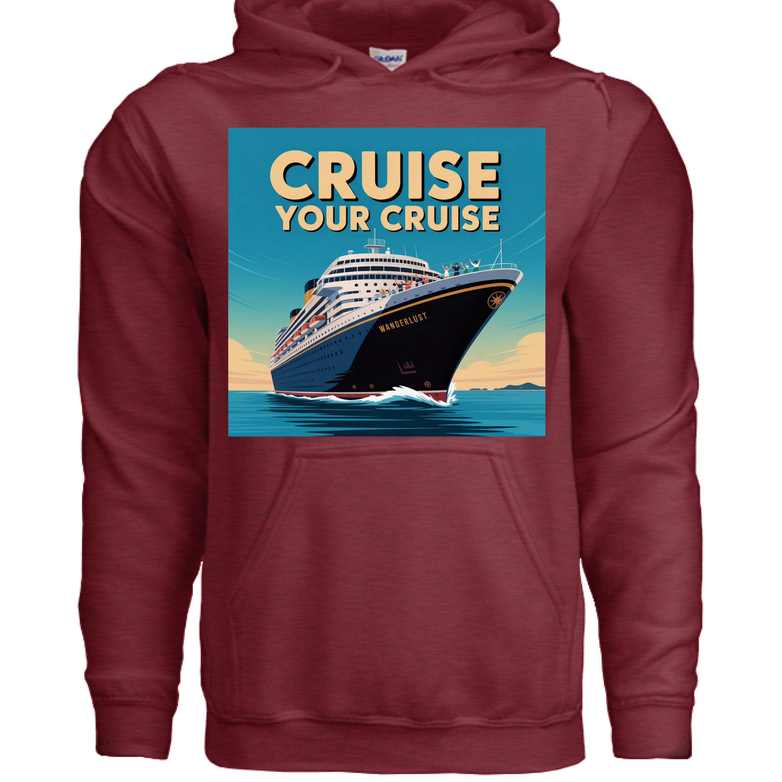 ANTIQUE CHERRY RED - FRONT