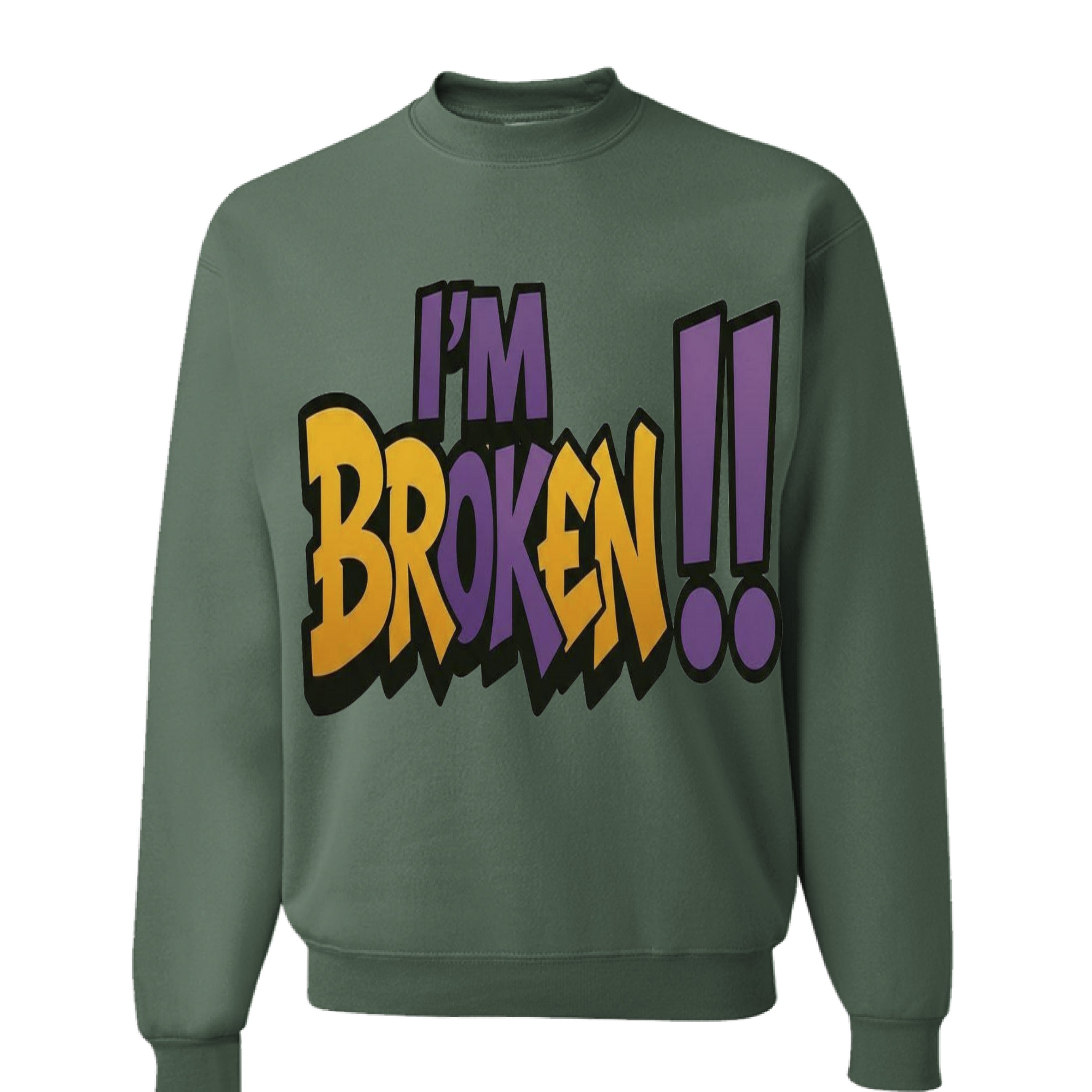 Military Green Heather - FRONT