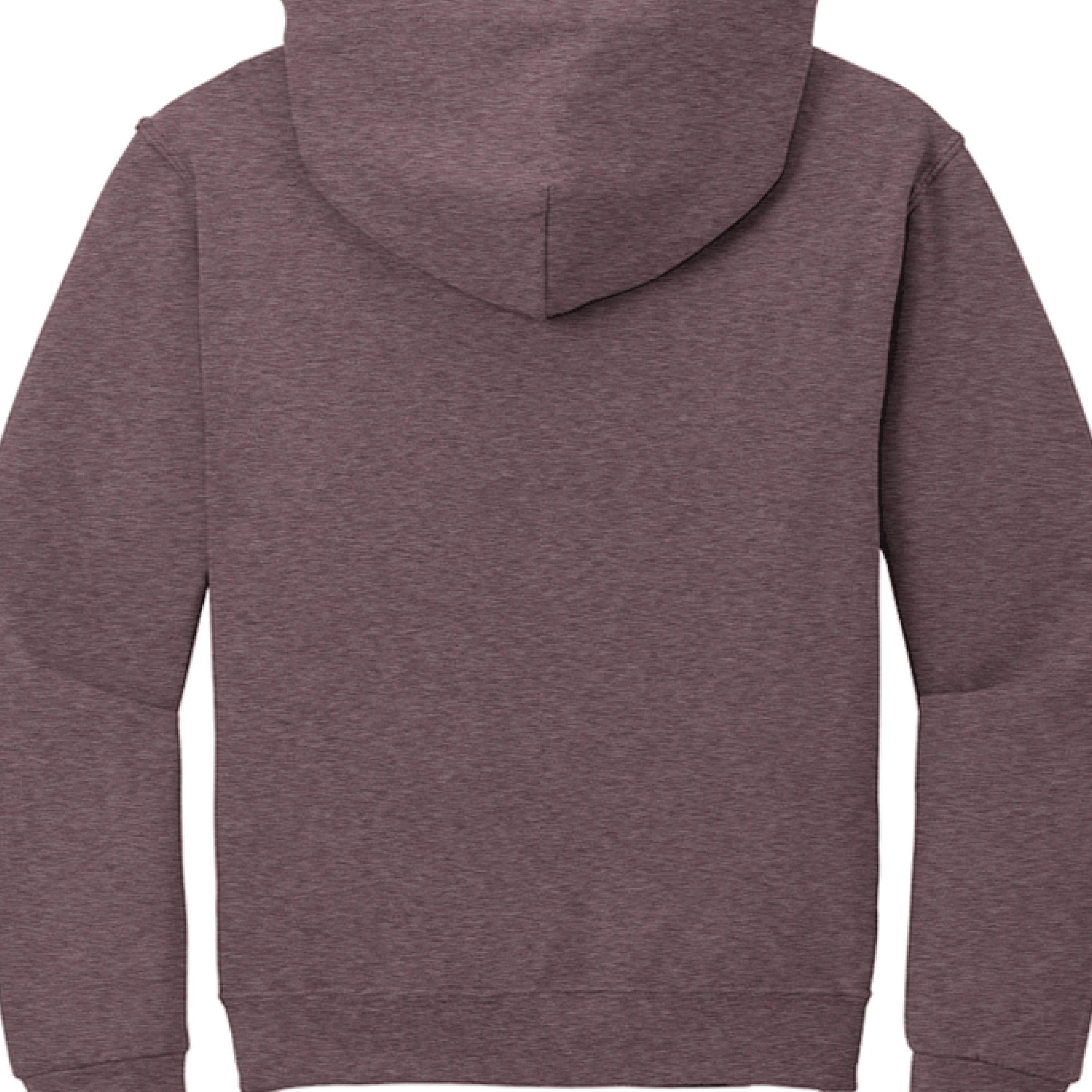 Vintage Heather Maroon - BACK