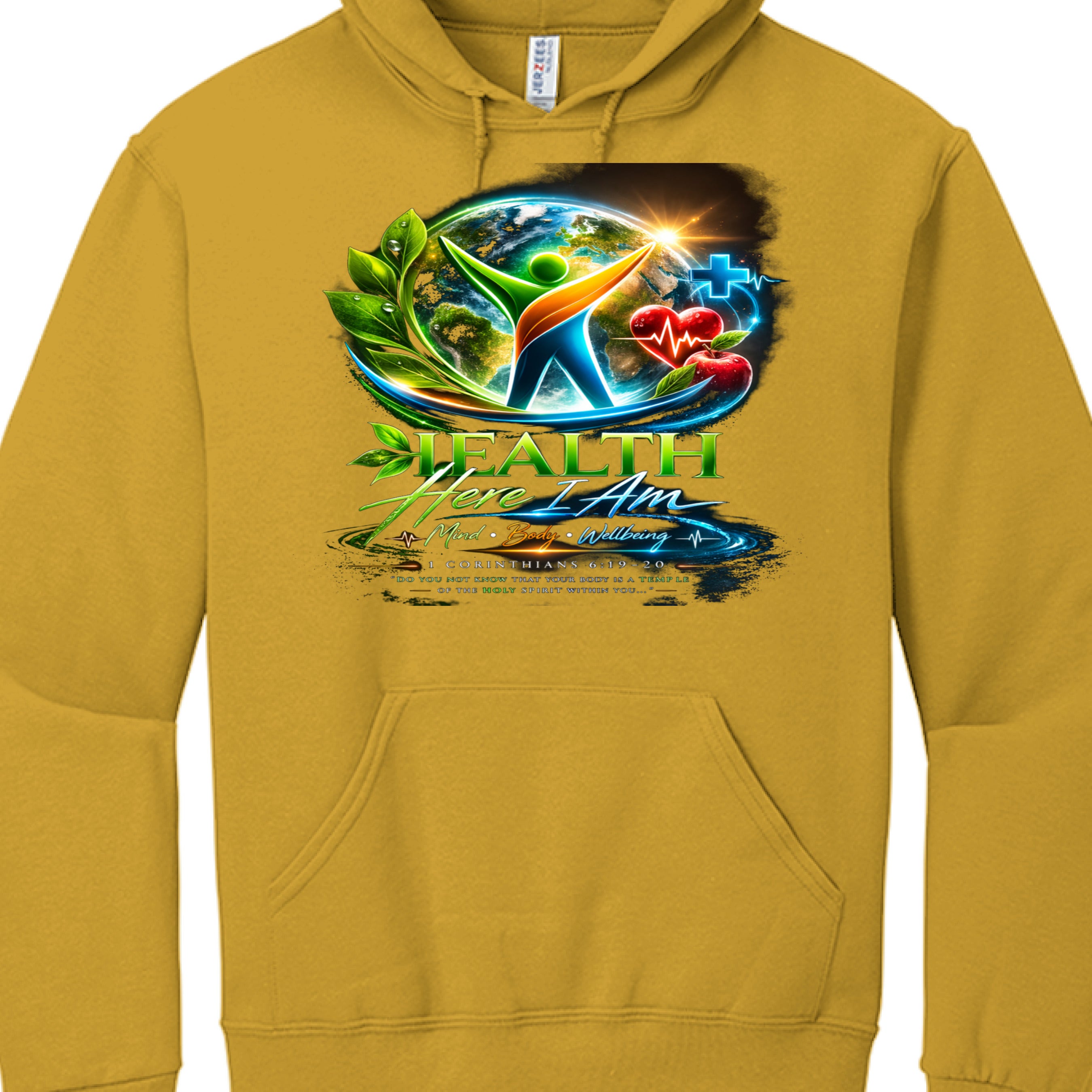 Mustard Heather - FRONT